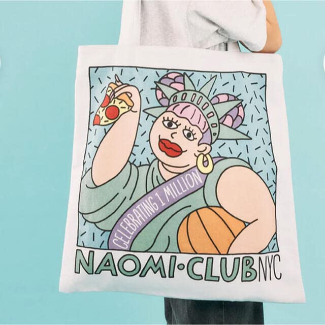Amazon.co.jp: 渡辺直美100万人記念受注生産トート “NAOMICLUB